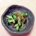 サンディサンディ's cooksnap of when they made ちょいと一品★胡瓜と茗荷の超即席漬け.
