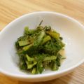 反省堂書店（のぐち）'s cooksnap of when they made 梅昆布茶で簡単！春菊のおひたし.