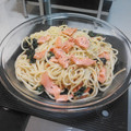 ☆かるーあ☆'s cooksnap of when they made ｽﾓｰｸｻｰﾓﾝとほうれん草のﾊﾟｽﾀ.