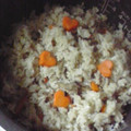 sweet-tooth's cooksnap of when they made ♪舞茸の炊き込みご飯 ♪.