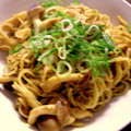 トクライ's cooksnap of when they made きのこたっぷり☆カレー焼きそば.
