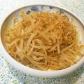m@n@'s cooksnap of when they made 青梗菜 ・ もやしで～桜エビのおひたし.