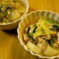 shimaru's cooksnap of when they made かぶのそぼろ煮.