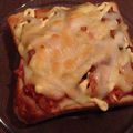 yume2255's cooksnap of when they made 禁断の…キムチ納豆トースト★.