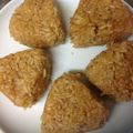 センマ's cooksnap of when they made 冷やご飯で香ばし★ごまごま焼きおにぎり.