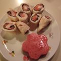 カバゴン's cooksnap of when they made ささ身★のりと明太子巻き♪.