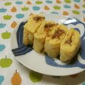 赤い電話's cooksnap of when they made 新生活のお弁当に!!　おかか入り卵焼き.