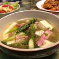 かがみ0727's cooksnap of when they made 豆腐とほうれん草のペペロンチーノ風.
