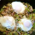 キロママ's cooksnap of when they made 丼にしてもおいしい♪豚キャベツ.