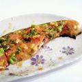 ぺんぺん♪'s cooksnap of when they made 簡単！鮭のネギみそ焼き.