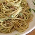 毎日おかあちゃん's cooksnap of when they made アボカド納豆パスタ♪.