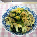 もん太ファン太's cooksnap of when they made シーフードと菜の花と卵のシンプル炒め☆.