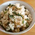 ＬＵＣＩ's cooksnap of when they made 子供が食べるよ☆春菊の混ぜご飯.