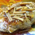 あいん☆★'s cooksnap of when they made 低カロリーおかず★あんかけおからハンバーグ.