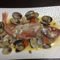 うかやす's cooksnap of when they made 鯛のアクアパッツァ♡.