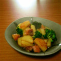 みつみみうさぎ's cooksnap of when they made 簡単♪ 長芋と鶏肉の煮物.
