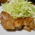 ramieru's cooksnap of when they made 簡単鶏もも肉の塩麹焼き*.