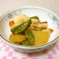 そらてんママ's cooksnap of when they made *･ﾟ♡鶏肉と野菜のゴマ味噌炒め*･ﾟ♡.