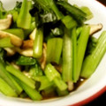 サトモユリア's cooksnap of when they made 焼きしいたけと小松菜のおひたし.
