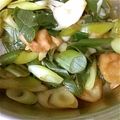 Elly’s's cooksnap of when they made ヘルシー＊簡単＊お麩の長ネギ煮.