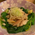 Gachapiiii's cooksnap of when they made 鯵の干物とほうれん草のおひたし.