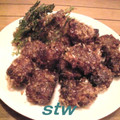stw's cooksnap of when they made かつおだしが旨い★こんにゃくの唐揚げ.