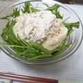 なないろ０'s cooksnap of when they made 春雨とシャキシャキ水菜deサラダ.