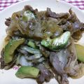 mapikon's cooksnap of when they made アボカドの豚肉炒め.