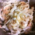 zukachi's cooksnap of when they made 新たまねぎとシーチキンのポン酢かけサラダ.
