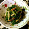 料理は苦手マミー's cooksnap of when they made わけぎとちくわのわさび和え.