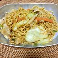 わさび抜き's cooksnap of when they made 簡単♪アジアン鶏焼きそば.