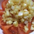 kana0706's cooksnap of when they made ✿オニオンとまとサラダ✿.