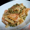 くみたん49's cooksnap of when they made 海老とトマトとオリーブのフジッリ♪.