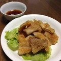 ままばなな1020's cooksnap of when they made 簡単＊鶏皮のパリパリ焼き・柚子胡椒風味.