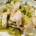 ☆ciao☆'s cooksnap of when they made 鶏胸肉とキャベツのマヨネーズ蒸し.