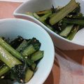 いしまいﾁｬﾝ's cooksnap of when they made 我が家の定番☆小松菜のナムル.