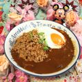 みなみんくっきんぐ's cooksnap of when they made ネバネバ~納豆カレー目玉焼き添え.