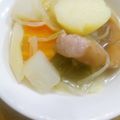 M130018's cooksnap of when they made あるもの野菜スープ.