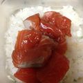め～にゃん's cooksnap of when they made 漬けるだけ♪づけ丼.
