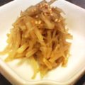 しゅうsan's cooksnap of when they made ウドの皮の塩きんぴら.