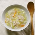 gingamom's cooksnap of when they made キャベツのお粥♪.
