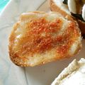 レモンジャ's cooksnap of when they made 朝は時短で✿マヨ七味パン✿.