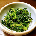 ぱぴぷぺぽち's cooksnap of when they made 旬の味＊菊菜のごま和え.