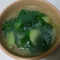 まままままっきぃ's cooksnap of when they made 青梗菜の簡単韓国風スープ.