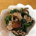 みちゅりんの部屋's cooksnap of when they made ほうれん草と豚肉の炒め物.