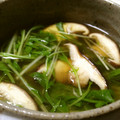 あんべみ's cooksnap of when they made [簡単]水菜の和風生姜スープ.