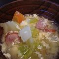 4470's cooksnap of when they made 春キャベツのふんわり卵スープ.