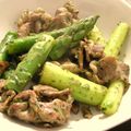 トクライ's cooksnap of when they made ★ラム肉とアスパラのスパイシー炒め★.