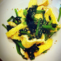 ちゅうじ33's cooksnap of when they made 小松菜と油あげの炒めもの.