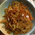 nofx7's cooksnap of when they made 蓮根の金平.